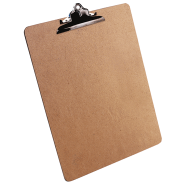 Q-Connect Klemmbrett - A3 hoch Holz braun. von Q-Connect