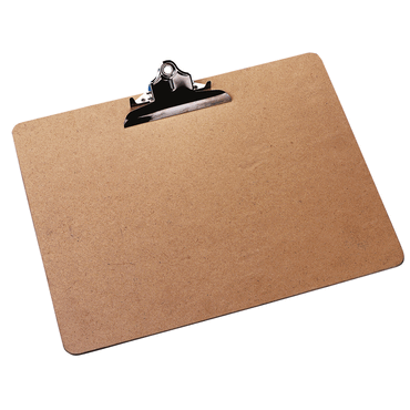 Q-Connect Klemmbrett - A3 quer Holz braun. von Q-Connect