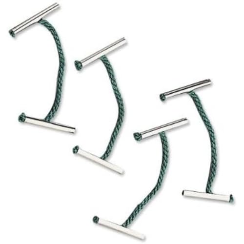 Q Connect – Kordel mit Sicherung an den Seilenden: Metall, 25 mm (100 Stück) von Q-Connect