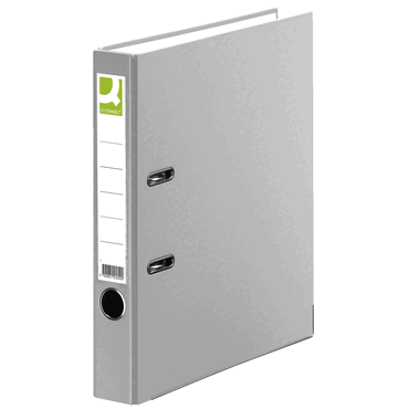 Q-Connect Ordner PP - A4 50 mm grau. von Q-Connect
