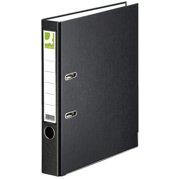 Q-Connect Ordner PP - A4 50 mm schwarz. von Q-Connect