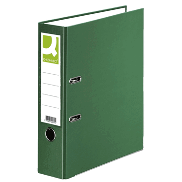 Q-Connect Ordner PP - A4 80 mm grün. von Q-Connect