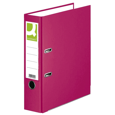 Q-Connect Ordner PP - A4 80 mm pink von Q-Connect