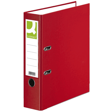 Q-Connect Ordner PP - A4 80 mm rot von Q-Connect