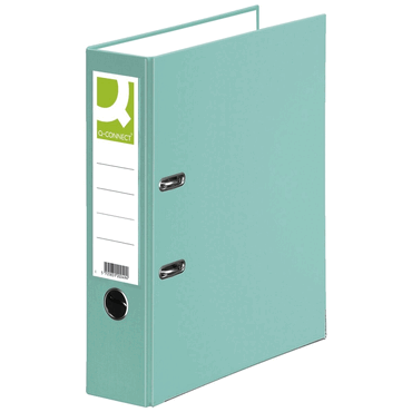 Q-Connect Ordner PP - A4 80 mm türkis. von Q-Connect