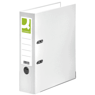 Q-Connect Ordner PP - A4 80 mm weiß von Q-Connect