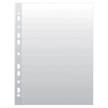 Q-Connect Prospekthülle - A4 80 mym klar 50 Stück. von Q-Connect