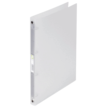 Q-Connect Ringbuch transparent - A4 4-Ring Ring-Ø 16 mm transparent. von Q-Connect