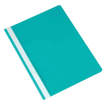 Q-Connect Schnellhefter - A4 250 Blatt PP türkis. von Q-Connect