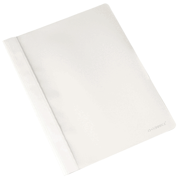 Q-Connect Schnellhefter - A4 250 Blatt PP weiß. von Q-Connect