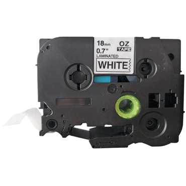 Q-Connect Schriftband TZe-241 kompatibel - 18 mm x 8 m schwarz auf wei von Q-Connect