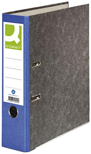 Q-Connect Wolkenmarmor-Ordner - A4, 80 mm, blau KF18711 Q-Connect Wolkenmarmor-Ordner - A4, 80 mm, blau KF18711 von Q-Connect