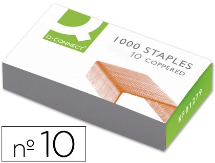 Q-Heftklammern Nr. 10 – Box von 1000 (50 Stk.) von Q-Connect