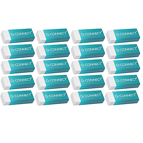 Radierer Q-Connect KF00236, 60 x 22 x 11 mm, 20 Stück Radierer Q-Connect KF00236, 60 x 22 x 11 mm, 20 Stück von Q-Connect