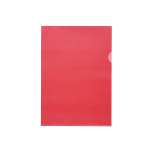 Sichthülle - A4, 120my, genarbt rot, 10 Stück Sichthülle - A4, 120my, genarbt rot, 10 Stück von Q-Connect