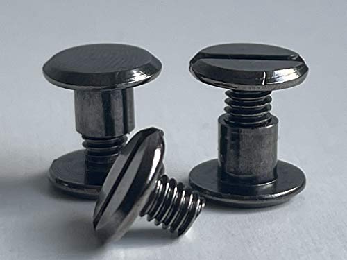 Q-tools® Buchschrauben/Schraubnieten | Buchschrauben 5mm | 20 Stück | Chicago Schrauben/Gürtelschrauben/Ziernieten/Ledernieten zur Lederbearbeitung Q-tools® Buchschrauben/Schraubnieten | Buchschrauben 5mm | 20 Stück | Chicago Schrauben/Gürtelschrauben/Ziernieten/Ledernieten zur Lederbearbeitung von Q Tools