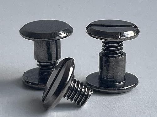 Buchschrauben 7mm | 20 Stk. | Farbe: gunmetal grey | Buchschrauben 7mm | 20 Stk. | Farbe: gunmetal grey | von Q Tools