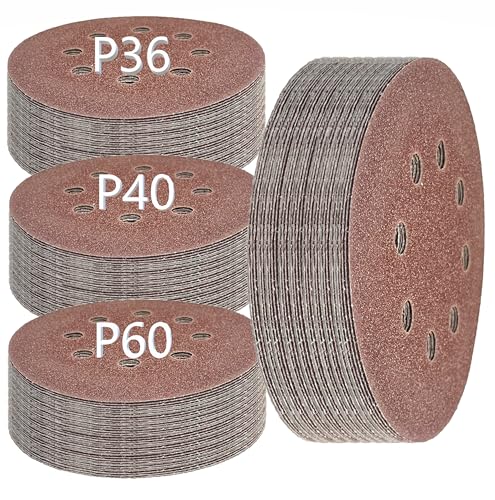 Schleifpapier 125mm Klett | 30 Stück | 10x Korn 36,40,60 | Schleifscheiben 125mm Klett Schleifpapier 125mm Klett | 30 Stück | 10x Korn 36,40,60 | Schleifscheiben 125mm Klett von Q Tools