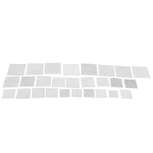 QANYEGN BGA Universal -Schablonen, Edelstahl BGA -Nacharbeit Netzvorlagennetz, beheizte Vorlage für den Desktop -Laptop Reparatur von QANYEGN