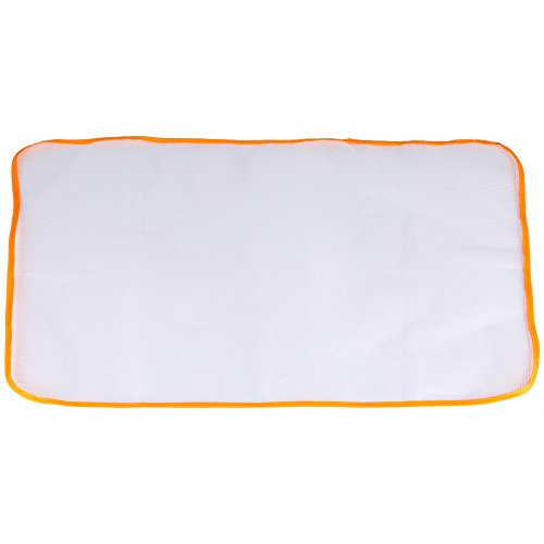 QANYEGN Mesh Stoff Pad, Bügeltuch Pad für Einfaches, Schutzbügel Tuch Bügeltuch, bügeltuch Baumwolle, Mesh Protective Ironing Pad, Anti-Fokus-Schutzpolste, Bügeltuch Netzgewebe 40 x 60CM QANYEGN Mesh Stoff Pad, Bügeltuch Pad für Einfaches, Schutzbügel Tuch Bügeltuch, bügeltuch Baumwolle, Mesh Protective Ironing Pad, Anti-Fokus-Schutzpolste, Bügeltuch Netzgewebe 40 x 60CM von QANYEGN