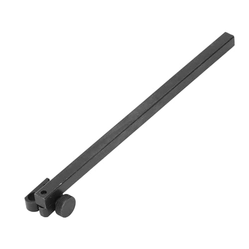 QANYEGN Quadratstange Vernier -Bremssattel -Drehklemme, Vernier -Bremssattel -Stangenklemme, Industriewerkzeuge Höhenadapter für die meisten Messaufgaben (9x9x200 mm) von QANYEGN