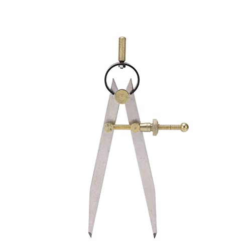 QANYEGN Verstellbarer Abteiler mit abschließbarem Stahl, Lederteiler, verstellbares abschließbares Lederstufer für Lederhandwerk (175 mm) von QANYEGN