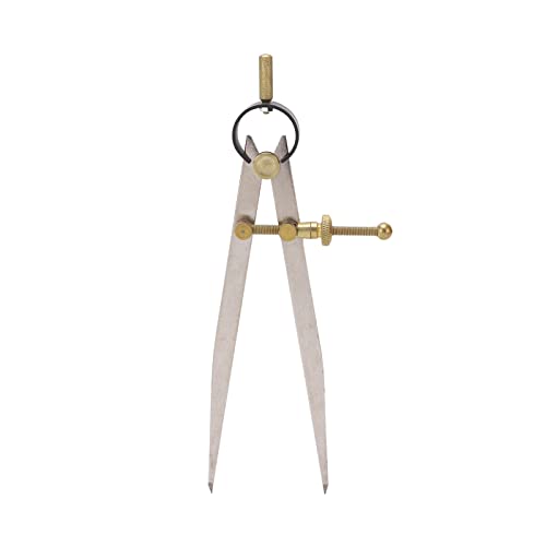 QANYEGN Verstellbarer Abteiler mit abschließbarem Stahl, Lederteiler, verstellbares abschließbares Lederstufer für Lederhandwerk (200 mm) von QANYEGN