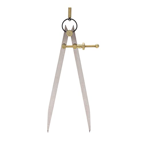 QANYEGN Verstellbarer Abteiler mit abschließbarem Stahl, Lederteiler, verstellbares abschließbares Lederstufer für Lederhandwerk (250 mm) von QANYEGN