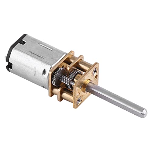 QanyEGN -Zahnradmotor, Elektrogeschwindigkeitsreduzierungsmotor, DC 12 V Getriebereduzierung Motor mit langer Ausgangswelle 100 U/min ~ 2000 U/min von QANYEGN