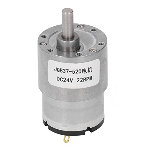 Selbstverriegelungs -Wurm -Wurm -Motor, Motormotor, Great Torsion Messing Spulengeschwindigkeit Reduktion DC -Getriebemotor DC24V (22 rpm) von QANYEGN