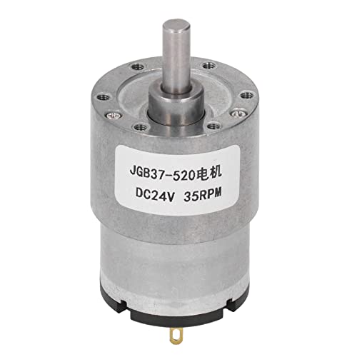 Selbstverriegelungs -Wurm -Wurm -Motor, Motormotor, Great Torsion Messing Spulengeschwindigkeit Reduktion DC -Getriebemotor DC24V (35 rpm) von QANYEGN