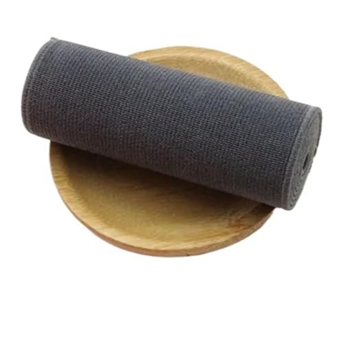 QAUUCP 8 cm breites, Dickes Gummiband, breites Band, hochelastisches Gummiband, farbiges doppelseitiges Gummiband. Gummiband Breit(Grey) von QAUUCP