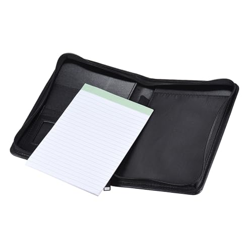 Schreibmappe Ringbuch PU Portfolio A4 Konferenz Datei Ordner Binder Padfolio Dokument Organizer Clip Business Reißverschluss Aktentasche Aktenmappe Schreibmappe Ringbuch PU Portfolio A4 Konferenz Datei Ordner Binder Padfolio Dokument Organizer Clip Business Reißverschluss Aktentasche Aktenmappe von QAUUCP