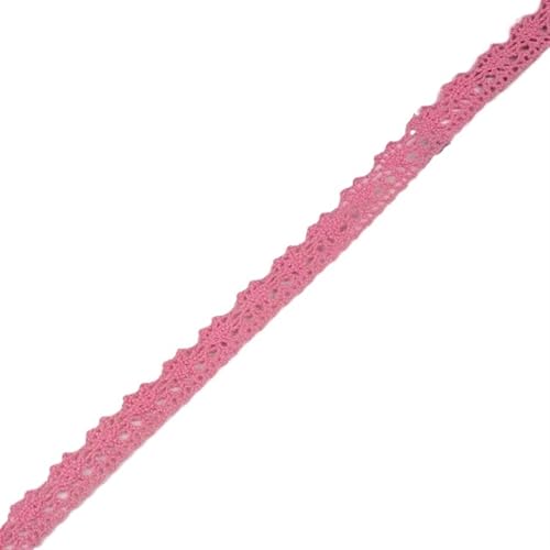Spitzenband 10 Yards bestickte Baumwollspitzenbänder Netzstoffbesätze DIY Nähen Handarbeit Bastelmaterialien Kuchen Party Dekore für Handwerk Hochzeit(16) von QAUUCP
