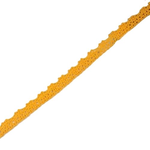 Spitzenband 10 Yards bestickte Baumwollspitzenbänder Netzstoffbesätze DIY Nähen Handarbeit Bastelmaterialien Kuchen Party Dekore für Handwerk Hochzeit(3) von QAUUCP