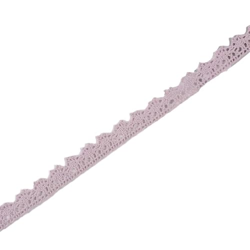 Spitzenband 10 Yards bestickte Baumwollspitzenbänder Netzstoffbesätze DIY Nähen Handarbeit Bastelmaterialien Kuchen Party Dekore für Handwerk Hochzeit(5) von QAUUCP
