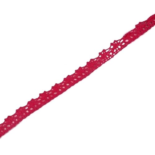 Spitzenband 10 Yards bestickte Baumwollspitzenbänder Netzstoffbesätze DIY Nähen Handarbeit Bastelmaterialien Kuchen Party Dekore für Handwerk Hochzeit(Color2) von QAUUCP