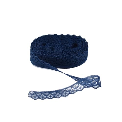 Spitzenband 30 Yard Spitzenbesatzband Spitzenstoff Weiße Baumwollspitze for DIY Nähen Stickerei Home Kleidung Zubehör für Handwerk Hochzeit(Color12) von QAUUCP