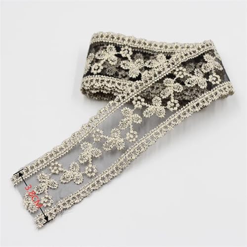 Spitzenband 30 Yard Stickerei Spitze Trimmt Exquisite Nähen Band Gurtband DIY Verzierungen for Hochzeit Party Kleid Zubehör für Handwerk Hochzeit(Color6) von QAUUCP