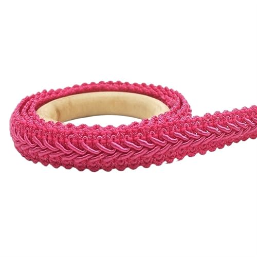 Spitzenband 5 Meter Kurve Baumwolle Spitze Trim Band Stoff Handgemachte DIY Kleidung Nähbedarf Handwerk Zubehör für Handwerk Hochzeit(Color3) von QAUUCP