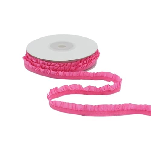 Spitzenband 5 Yards Plissee Stretch Spitze Trim Band gekräuselt elastische Band Kopf kleid Geschenk Box Schleife dekorative DIY Handwerk liefert für Handwerk Hochzeit(10) von QAUUCP