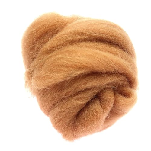 Wolle zum Nadelfilzen 200 g Wollfaser for Nadelfilzen, Nassfilzen, Wollfilzen, handgefertigtes Spinnen, DIY-Bastelmaterial Für Anfänger(2) von QAUUCP