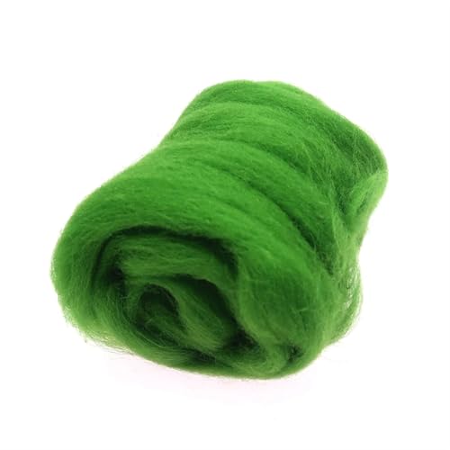 Wolle zum Nadelfilzen 200 g Wollfaser for Nadelfilzen, Nassfilzen, Wollfilzen, handgefertigtes Spinnen, DIY-Bastelmaterial Für Anfänger(36) von QAUUCP