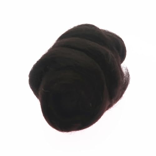 Wolle zum Nadelfilzen 200 g Wollfaser for Nadelfilzen, Nassfilzen, Wollfilzen, handgefertigtes Spinnen, DIY-Bastelmaterial Für Anfänger(37) von QAUUCP