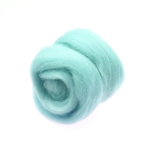 Wolle zum Nadelfilzen 200 g Wollfaser for Nadelfilzen, Nassfilzen, Wollfilzen, handgefertigtes Spinnen, DIY-Bastelmaterial Für Anfänger(40) von QAUUCP