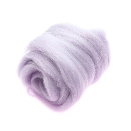 Wolle zum Nadelfilzen 200 g Wollfaser for Nadelfilzen, Nassfilzen, Wollfilzen, handgefertigtes Spinnen, DIY-Bastelmaterial Für Anfänger(53) von QAUUCP