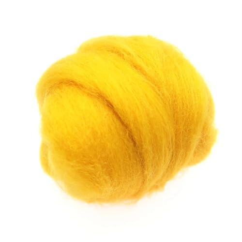 Wolle zum Nadelfilzen 200 g Wollfaser for Nadelfilzen, Nassfilzen, Wollfilzen, handgefertigtes Spinnen, DIY-Bastelmaterial Für Anfänger(63) von QAUUCP