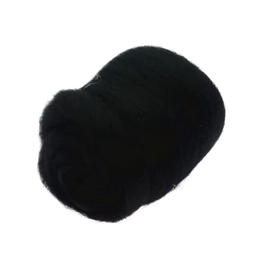 Wolle zum Nadelfilzen 200 g Wollfaser for Nadelfilzen, Nassfilzen, Wollfilzen, handgefertigtes Spinnen, DIY-Bastelmaterial Für Anfänger(68) von QAUUCP