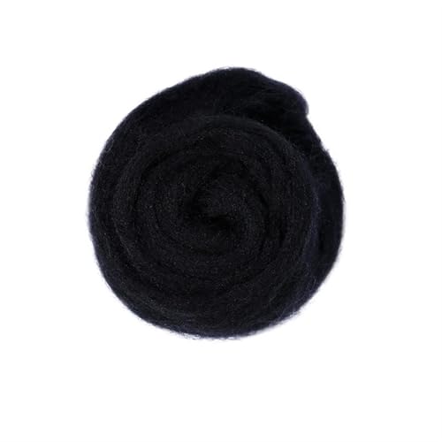 Wolle zum Nadelfilzen Filzwolle, 50 g, gemischte Farbfasern, Nadelfilzen, Naturkollektion for Tierprojekte, Filzwolle for Heimwerkerarbeiten Für Anfänger(Color68 50g) von QAUUCP