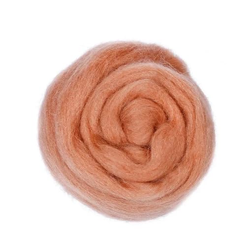Wolle zum Nadelfilzen Filzwolle, Faserfilz, Stoff, Filz, Bastelfilz, Filzwolle, handgefertigt, Filzhandwerk Für Anfänger(2,10g) von QAUUCP